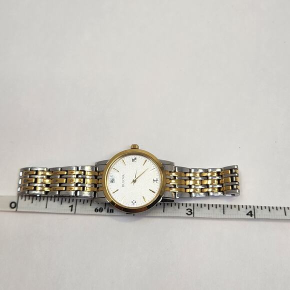 Bulova Two-Tone Gold and Silver Women\'s Watch main image 8